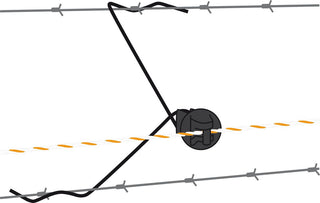 Distance insulator - Wire, 30cm, 25 pieces - Lands End B.V.