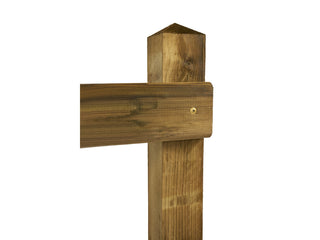 Anschraubzaun Lord - 2 Balken - Lands End B.V.