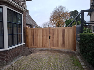 Bach Gate - Hartholz Iroko