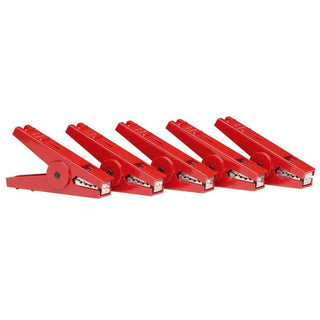 Crocodile Clips - Red, Pack of 5 - Lands End B.V.