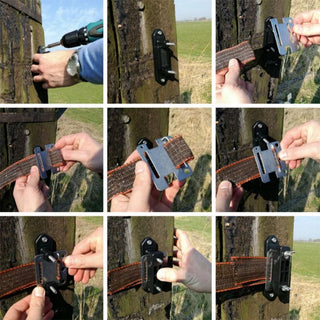 TurboLine corner insulator - With wing nut, 5 pieces - Lands End B.V.