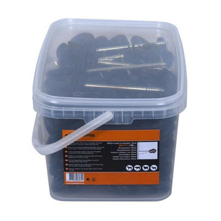 Screw-ring insulator - Including screw-in aid, wood, 10cm, 90 pieces - Lands End B.V.