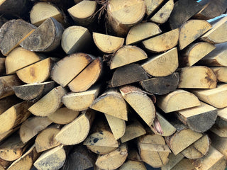 Kastanien-Halbrundpfosten 3,00 m | ø 10 - 12 cm - Lands End B.V.