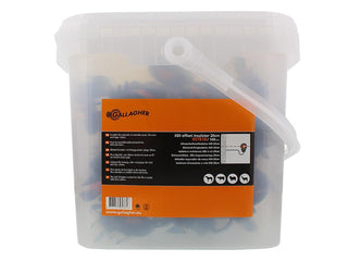 XDI Distance screw ring insulator - Wood, curved, 18cm, 100 pieces - Lands End B.V.