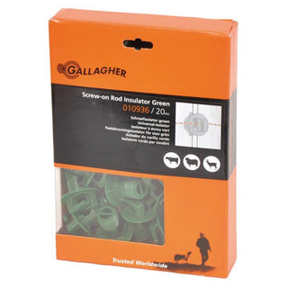 Screw insulator - Green, 20 pieces - Lands End B.V.