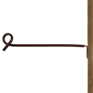 Distance insulator curly tail - Wood, terra, 40cm, 10 pcs - Lands End B.V.