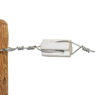 Porcelain corner insulator - White, 60 pieces - Lands End B.V.