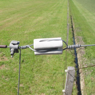 Porcelain corner insulator - White, 6 pieces - Lands End B.V.