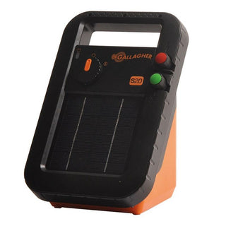 S20 solar electric fence energizer - incl. battery (6 V - 4 Ah) - Lands End B.V.