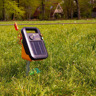 S20 solar electric fence energizer - incl. battery (6 V - 4 Ah) - Lands End B.V.