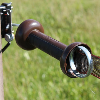 Softgrip gate handle - Terra, stainless steel, 4 pieces - Lands End B.V.