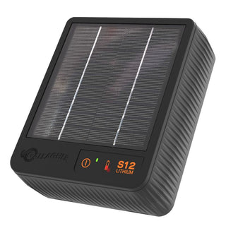 S12 Solar fence energizer - incl. lithium battery (3.2 V - 6 Ah) - Lands End B.V.