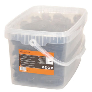 Corner insulator S reinforced - Black, 5 pieces - Lands End B.V.