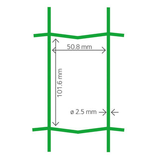 Luxor®2 tuingaas - 122 cm hoog | rol 25 m - Lands End B.V.