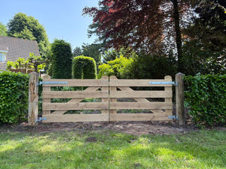 Oak Country Gate - Double Setup