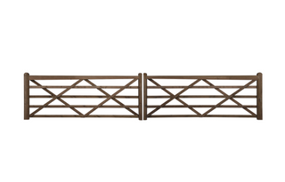 English Gate Pine - Double gate 
