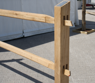 Rails Post&amp;Rail 2.90m