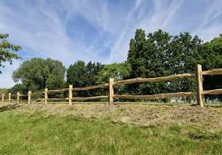 Post and Rail - 2 rails system