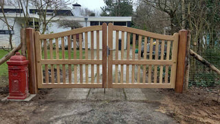 Barones Gate - hardwood