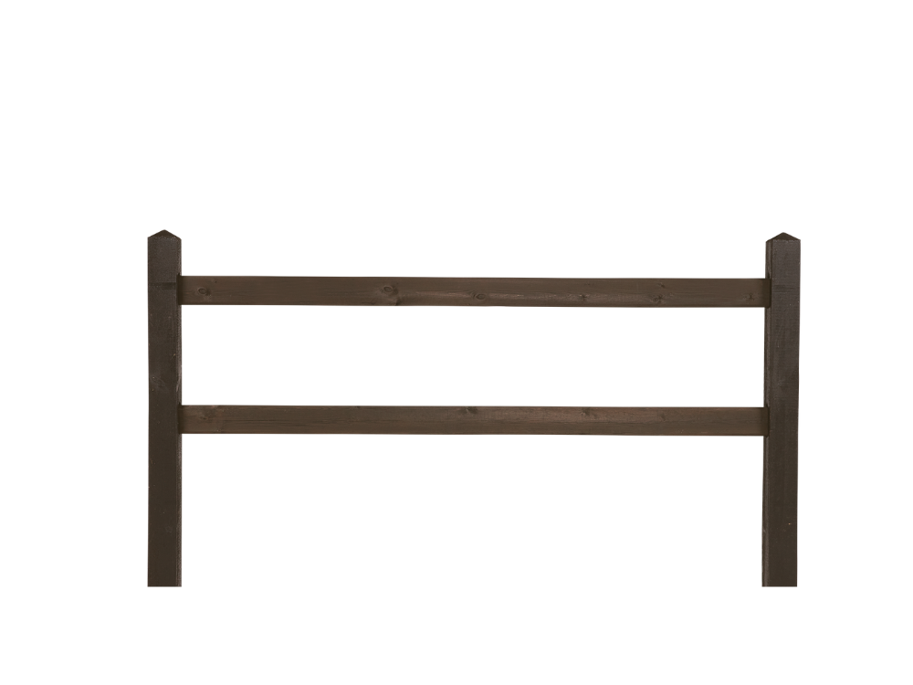 Queen Dark-Brown - 2 rails - at Lands End